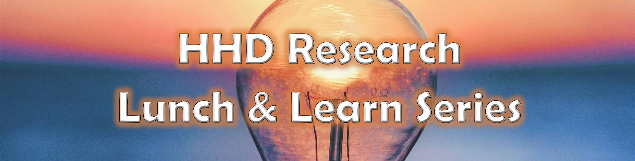 Research Lunch and Learn